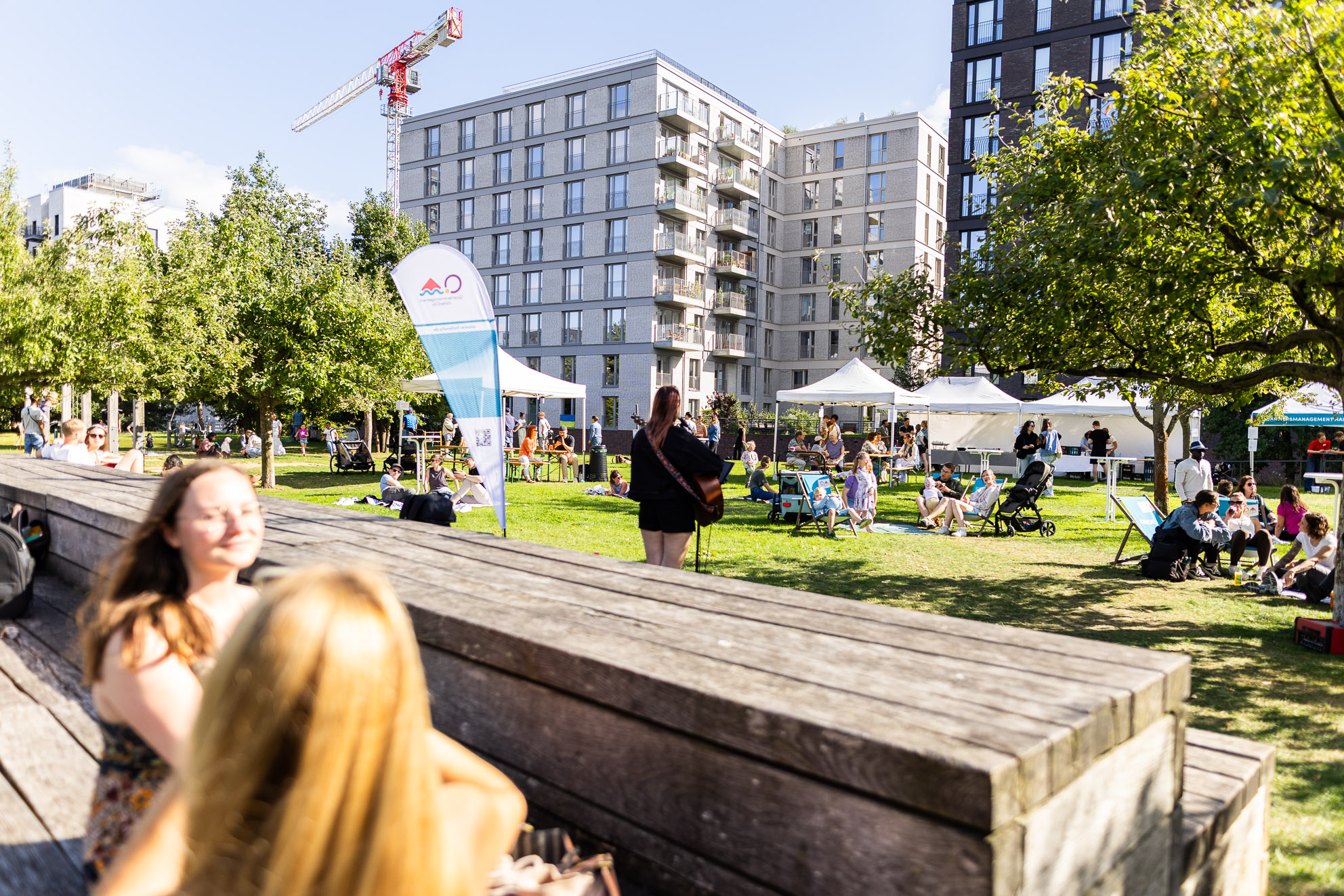 Picknick der Kulturen Vollbild während Insa Auftritt