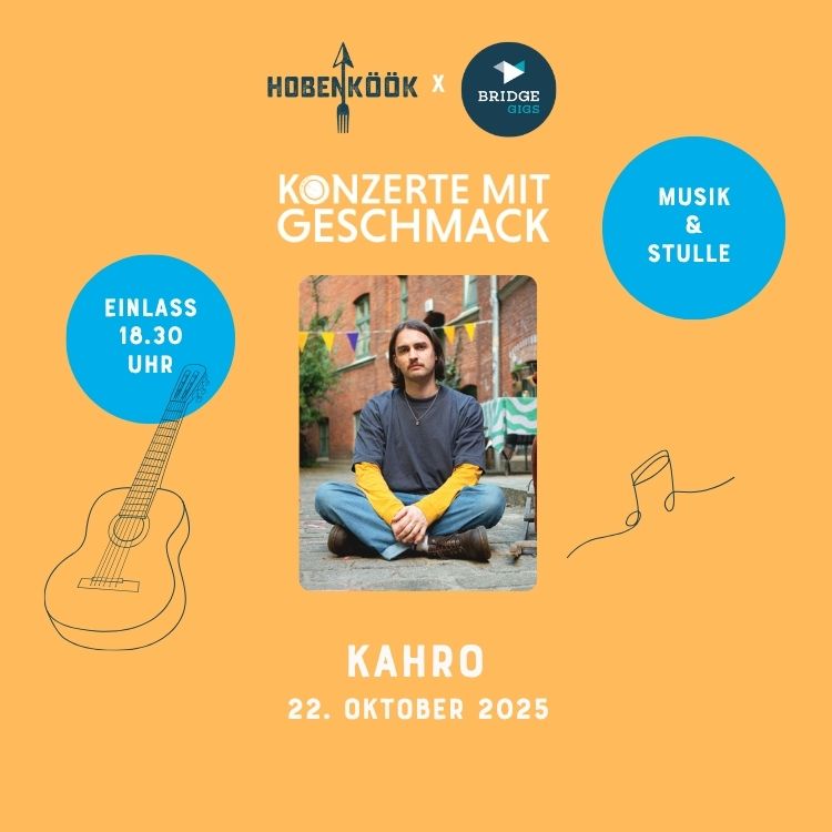KHARO bei Musik & Stulle in Hobenköök im Oberhafen hafencity am 22.10.2025